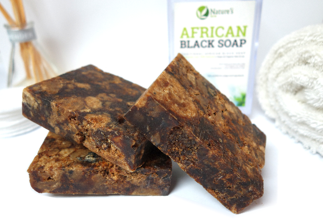 African Black Soap bars